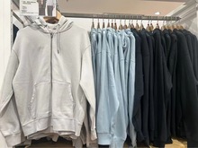春季新款男装/女装/情侣装连帽纯色卫衣拉链运动开衫长袖475380