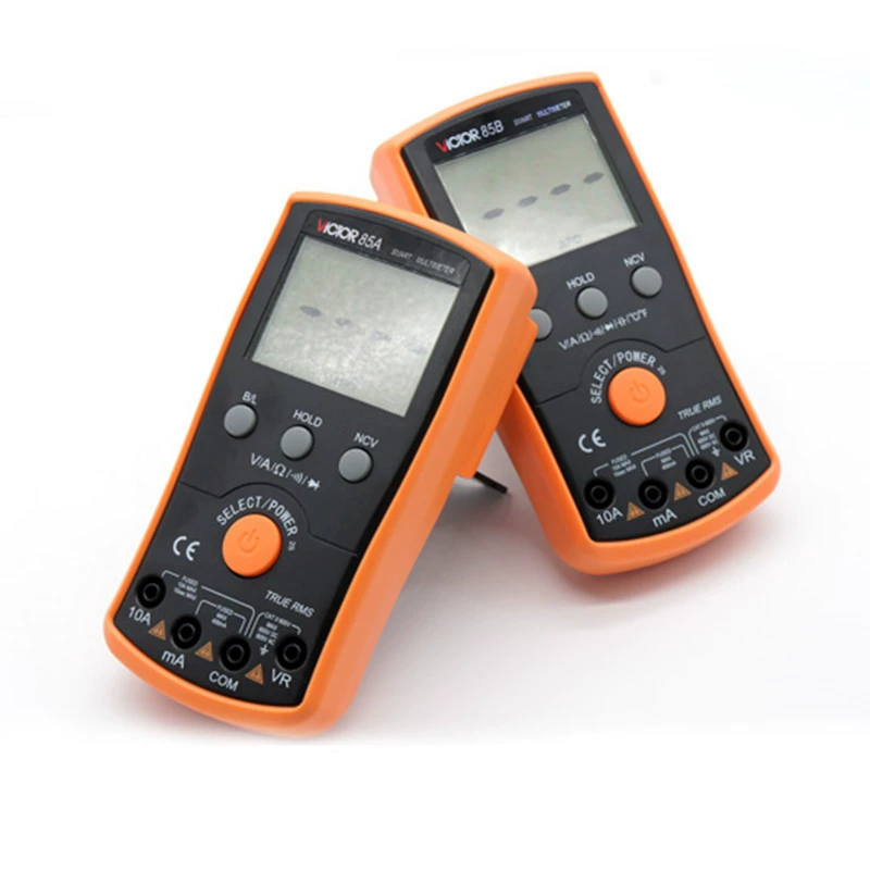 VICTOR Victory 85A мультиметр цифровой высокой точности автоматический интеллектуальный многофункциональный антигоревший универсальный метр VC85B
