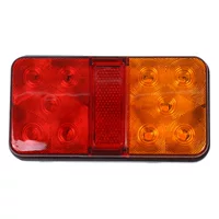 Трансграничная Внешняя торговля 12V24V напряжение 10LED грузовик прицеп грузовик задний фонарь грузовик боковой свет
