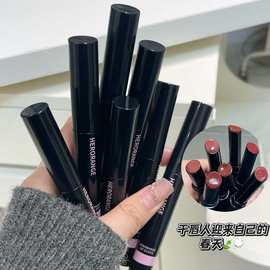 HERORANGE~镜采炫泽润透唇冻滋润水光镜面嘟嘟唇韩系显嫩固体唇蜜