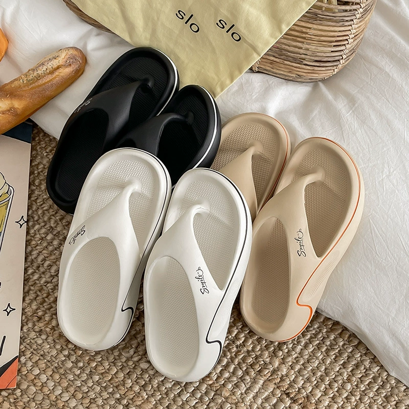 Мужские шлепанцы из ЭВА с мягкой подошвой для отдыха на открытом воздухе, нескользящие, износостойкие, персонализированные летние уличные тапочки, нескользящие летние