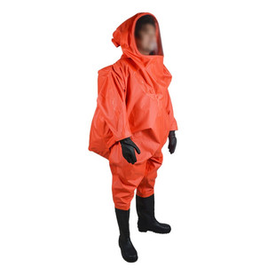 VLEN Chemical Protective Clothing Acid and Alkali Resistant Anti-corrosion Protective Clothing Air Tight Heavy-duty Chemical Protective Clothing
