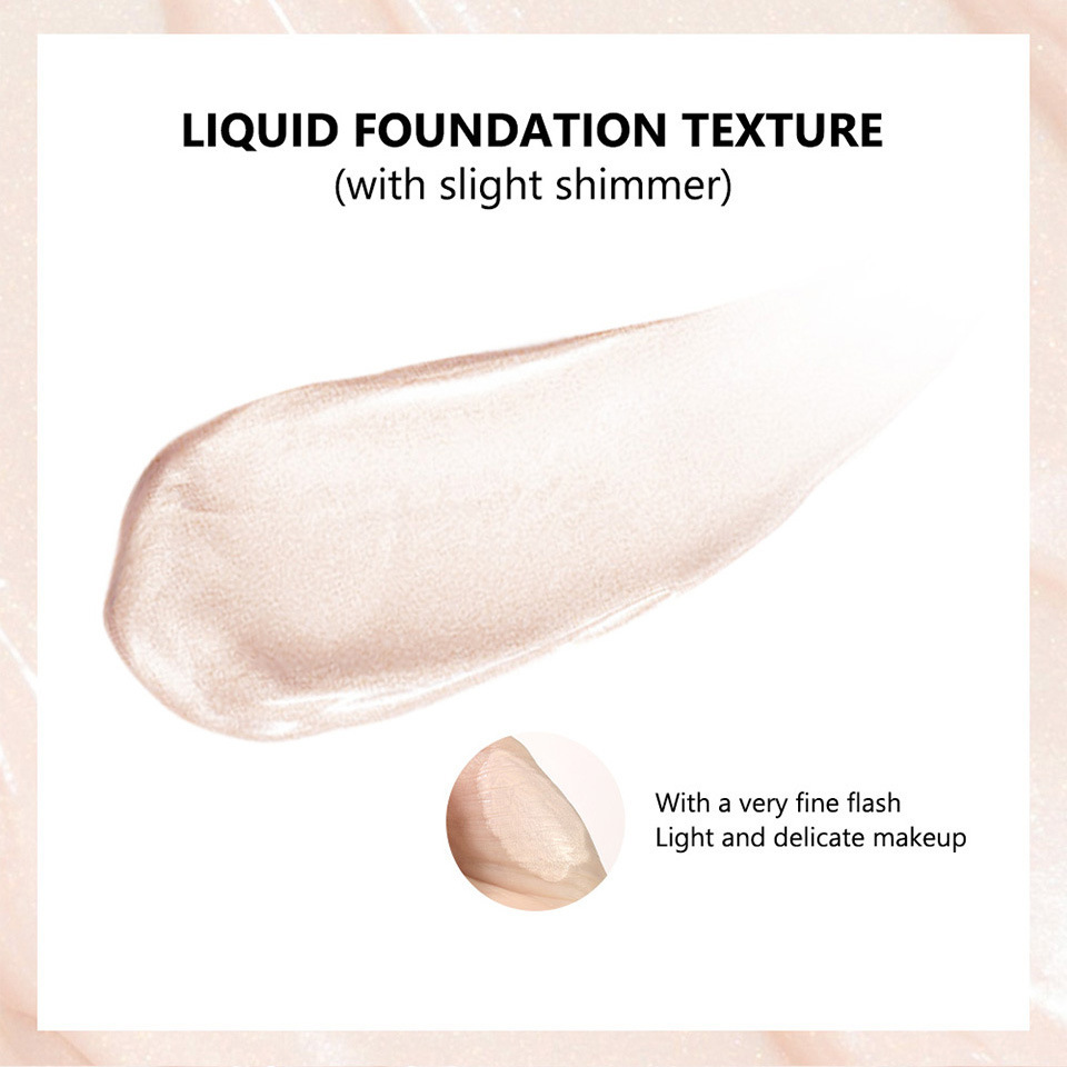 Cross-border Lakerain Luminous Foundation Is Clear Moisturizing, Provides Natural Coverage, Long-lasting, Not Easy To_voghion.com