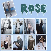 朴彩英  rose11月杂志同款不干胶海报 贴画 粉丝收藏  明星周边