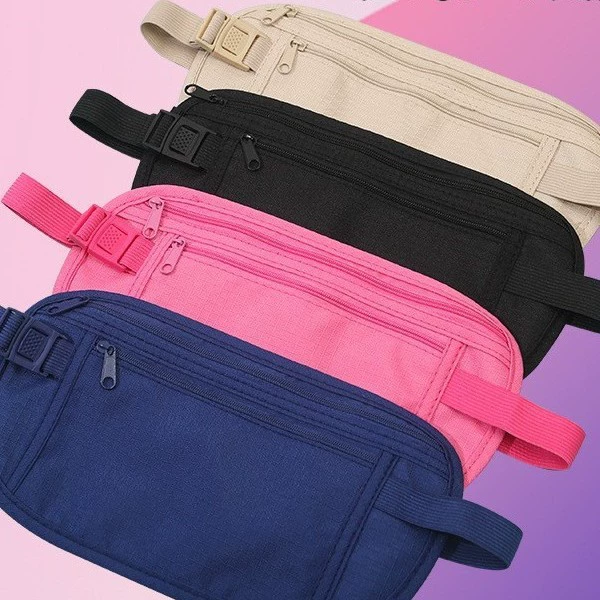 Противоугонная сумка для личной талии для путешествий за границу