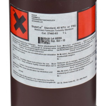 26598-53 1.0NTU 1L 哈希浊度标液2659853   交期快