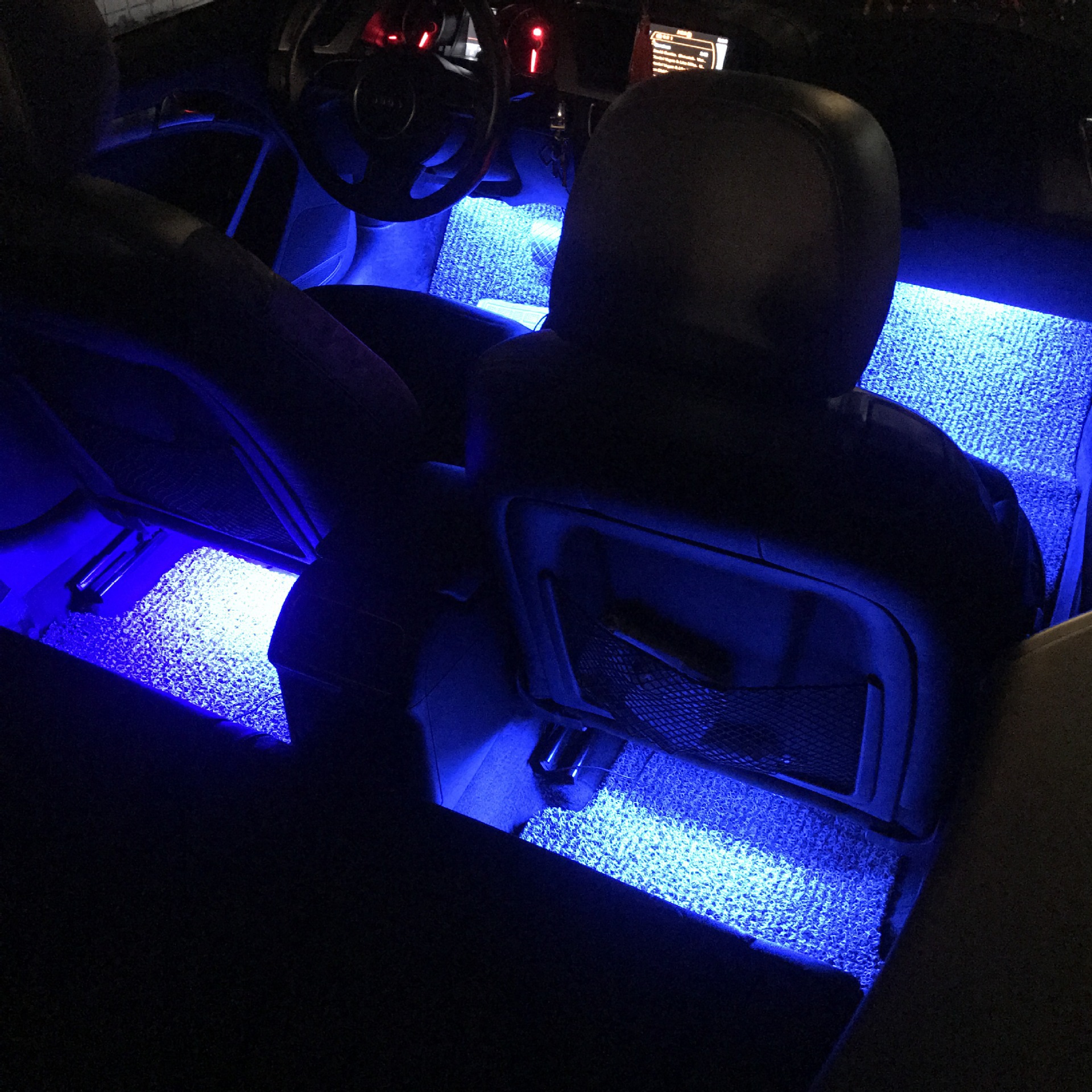 Coche LED lámpara de gas de uno a cuatro controlado por voz lámpara de gas lámpara de techo de pie de coche colorido modo 9LED image 2