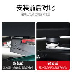Foreign trade is suitable for Tesla Model Y3 jack car bottom shock-absorbing rubber pad special modification accessories