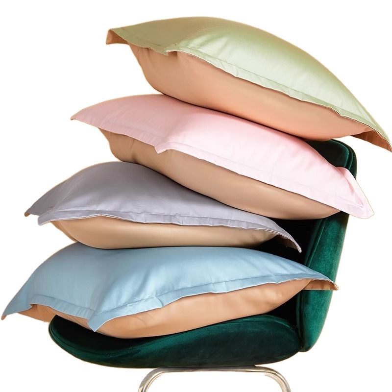 Funda de almohada de lujo ligera al por mayor Funda de almohada Algodón puro 100 piezas de algodón de fibra larga Xinjiang Funda de núcleo de almohada 48x74cm Sentido de alta calidad