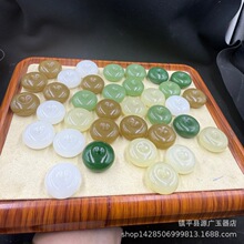 新疆外蒙料 和田玉碧玉阿富汗白玉平安扣吊坠 玉器挂件厂家批发