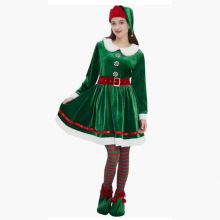 圣诞节服装马戏团小丑装扮服cosplay圣诞装扮女成人套装演出服