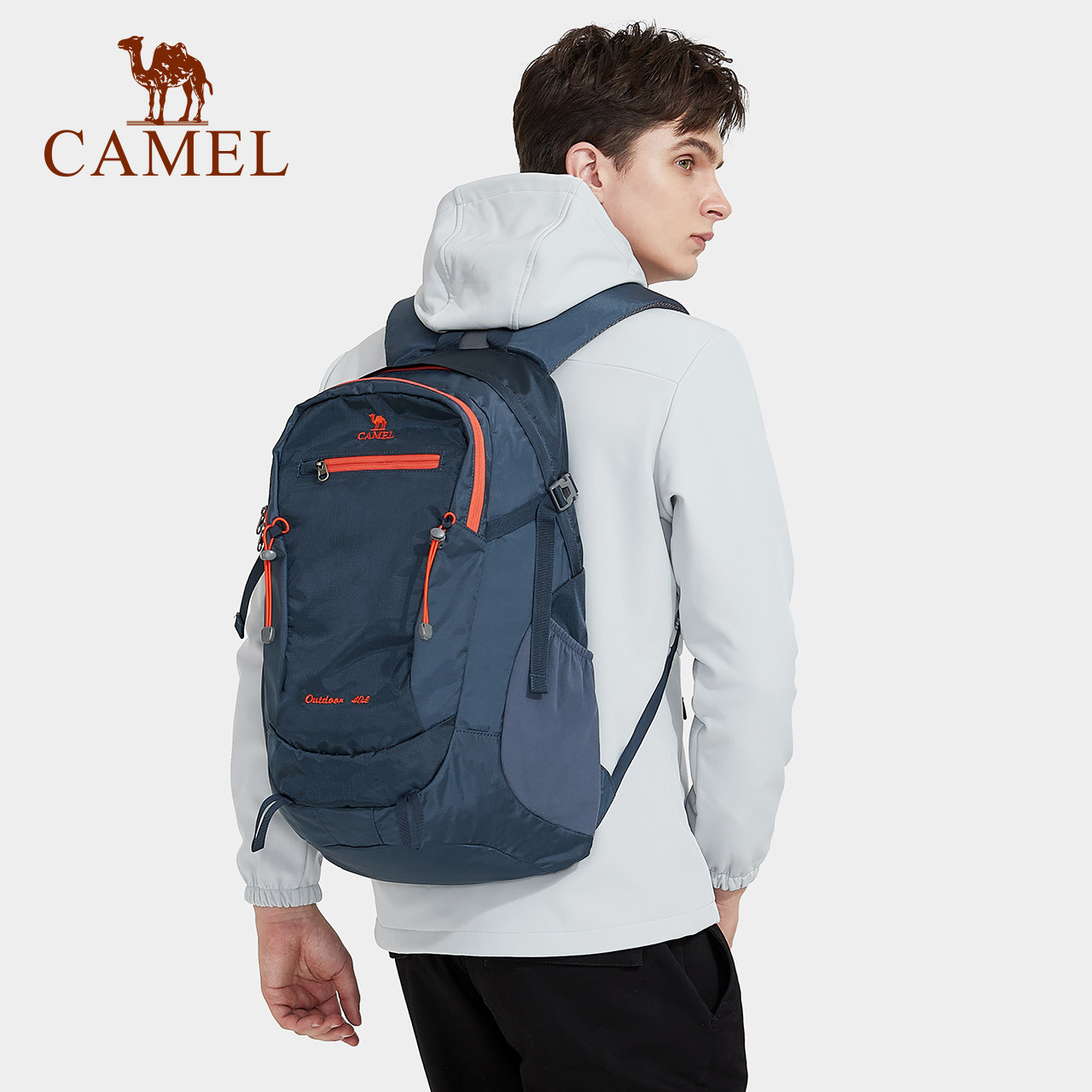 Camel Outdoor Men's Mountaineering Bag, Large Capacity Professional Camping Hiking Backpack, Women's Sports Backpack, Men's School Bag