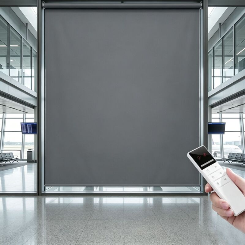 Cross-border best-selling large-size roller blinds for airports and high-speed trains, electric roller blinds, sunshade curtains, partition blinds, high-end full blackout blinds Cross-border best-selling large-size roller blinds for airports and high-speed trains, electric roller blinds, sunshade curtains, partition blinds, high-end full blackout blinds