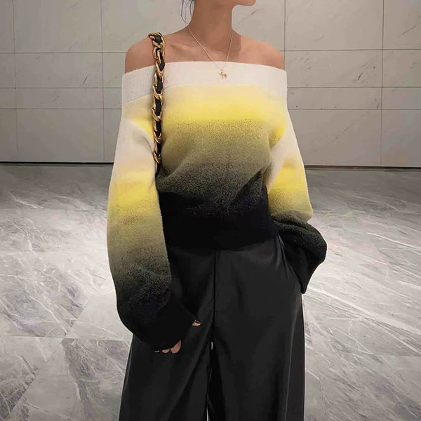 Yellow -black gradient