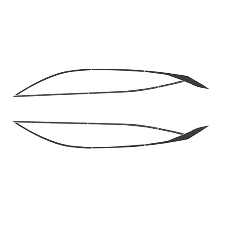 Suitable for 22-24 Models of Jietu Dasheng Window Trim Bright Black Dasheng Stainless Steel Window Trim Black Warrior Modification