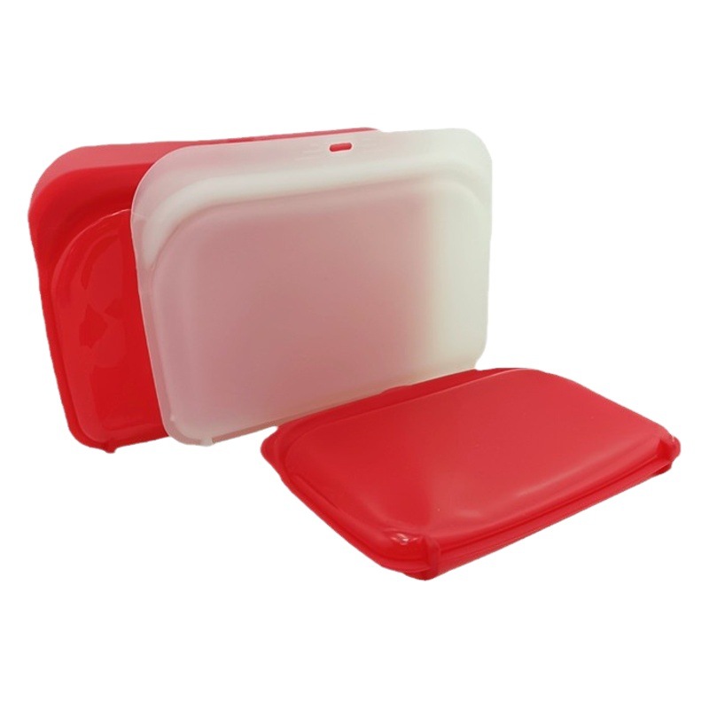 Bolsa sellada de silicona para almacenamiento de alimentos, frutas y verduras, bolsa de conservación para refrigeración, a prueba de fugas, antiolor, bolsa de conservación a prueba de fugas