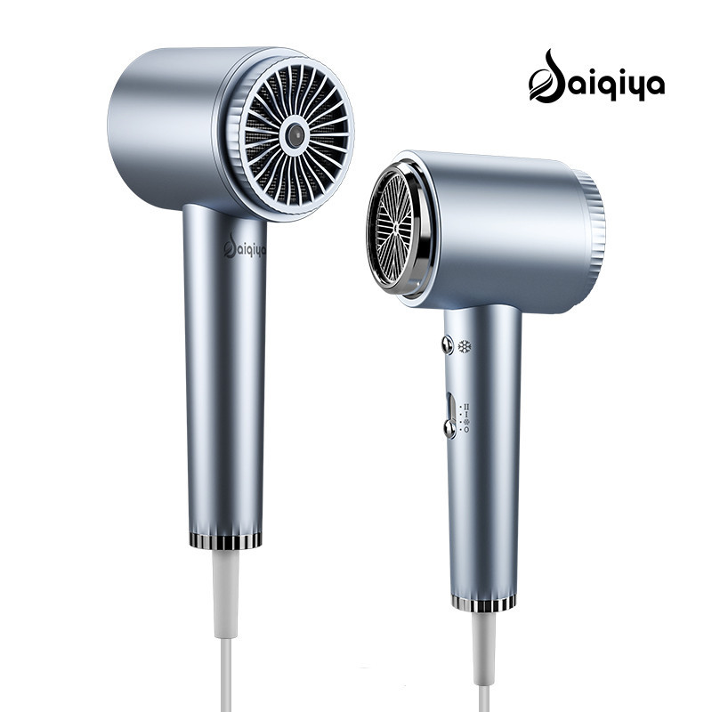 secador de pelo transfronterizo fábrica directa de alta velocidad de rotación doméstica gran viento azul salón de pelo de iones de alta potencia secador de pelo