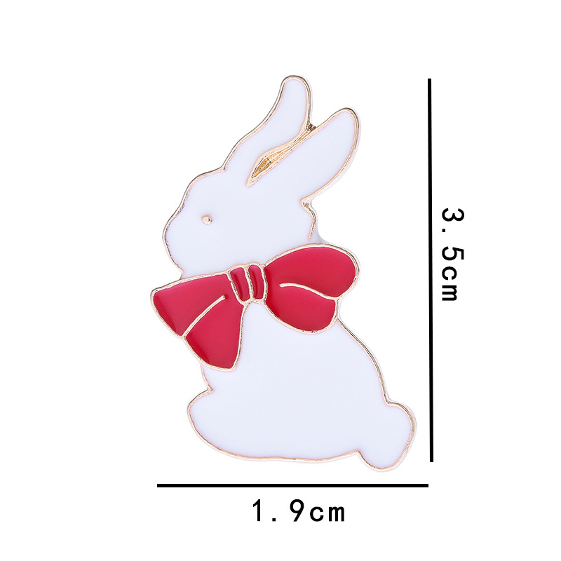 빨간 나비 넥타이 토끼 CK74