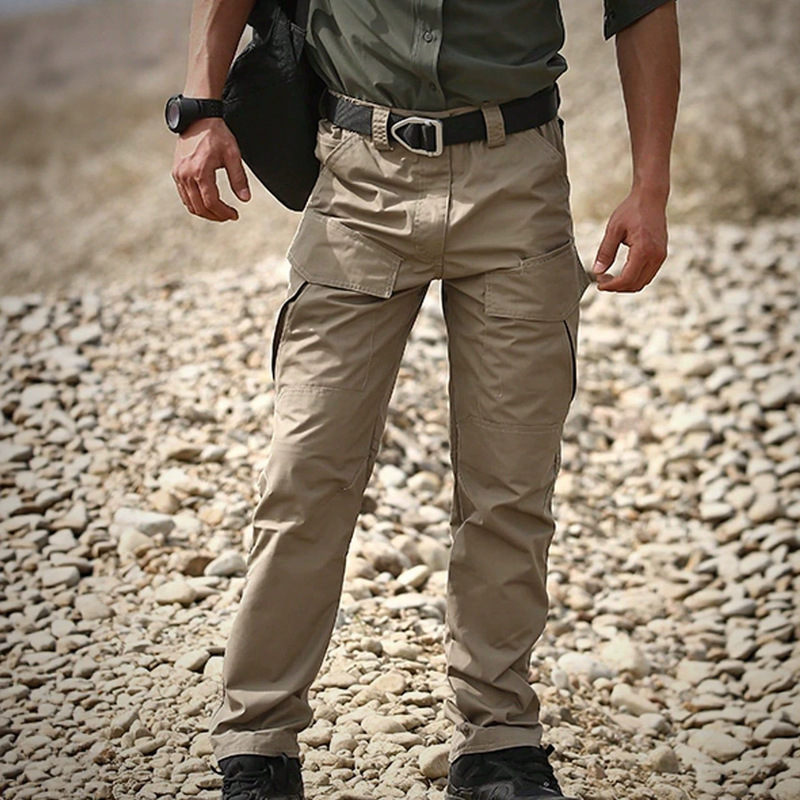 Tactical Multi-Pocket Cargo Pants for Men, Summer Quick-Dry Breathable Straight-Leg Long Pants, Outdoor Hiking Combat Wear-Resistant Casual Pants Tactical Multi-Pocket Cargo Pants for Men, Summer Quick-Dry Breathable Straight-Leg Long Pants, Outdoor Hiking Combat Wear-Resistant Casual Pants