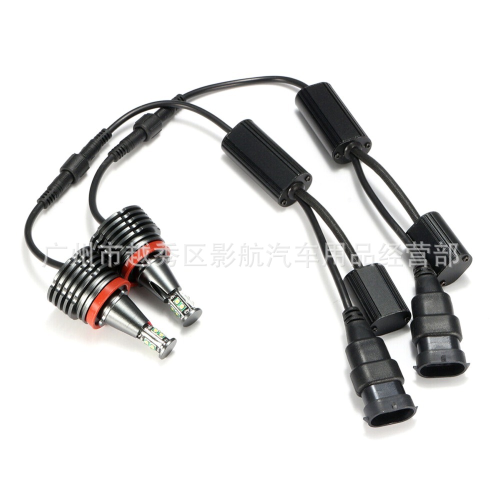 Decodificación del CREE 8led del ojo H8 80W del ángel para los faros de BMW E92 E93 E63 E70 X5