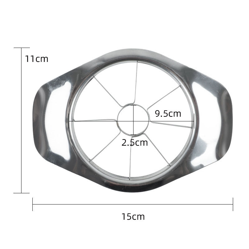 ステンレス家庭用リンゴ切り果物スライス器分割器果物切り工具核除去器多目的神器|undefined
