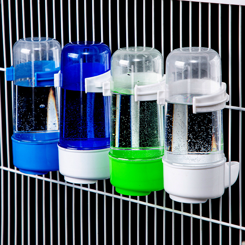 Peonía de piel de tigre, loro Xuanfeng, dispensador de agua, dispensador de agua, suministros para pájaros, alimentador automático, alimentación para pájaros