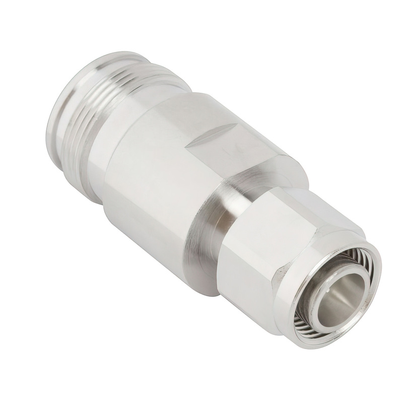 4.3-10 Jack to 2.2-5 Plug Adapter 50 Ohm Straight