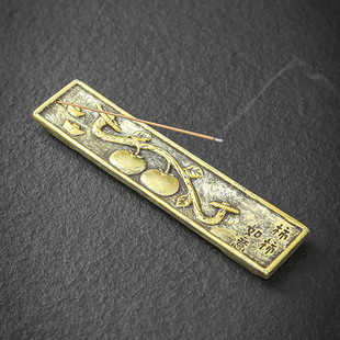 Ceramic Line Incense Insert Stand Household Indoor Incense Caster Lucky Eight Juntu Xiangli Cross-border Zen Tea Ceremony Ornaments