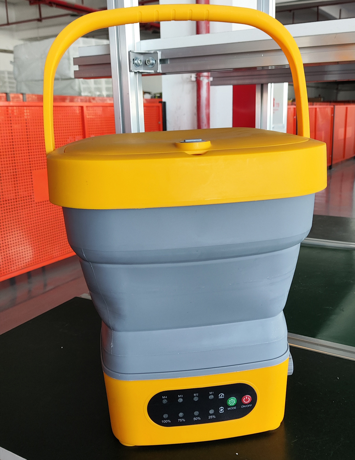 Car Washing Machine, Small Household Multi-Functional Water Tank, Lithium Battery Portable Roller-Type Smart Folding Cleaning Machine