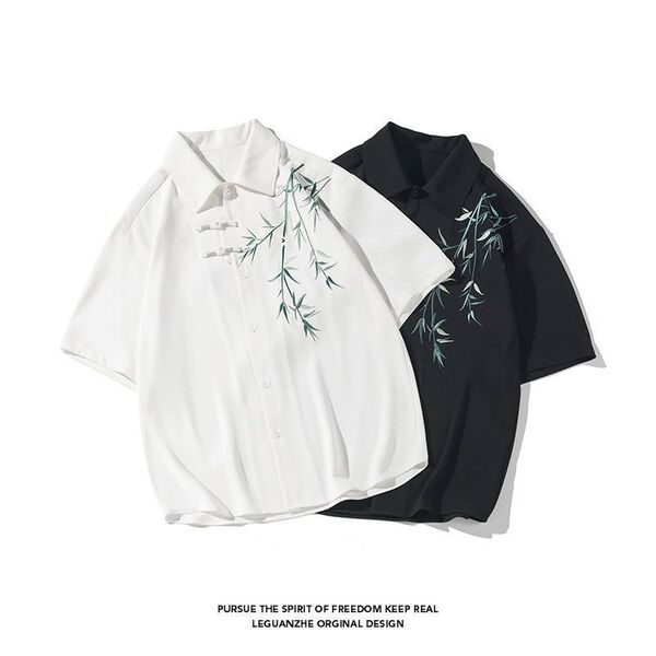 Summer Japanese retro trend shirt