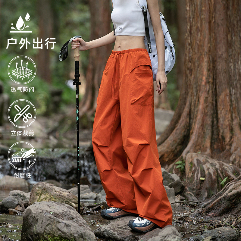 Spring and Autumn Trendy Style Women's Outdoor Tactical Pants for Hiking, Camping, and Mountaineering, Sun-Protective Pants Spring and Autumn Trendy Style Women's Outdoor Tactical Pants for Hiking, Camping, and Mountaineering, Sun-Protective Pants