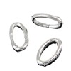 Spot supply of cross -border supply of stainless steel elliptical rings DIY jewelry accessories