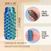 Silk red green blue PLA 8cm long staggered thorns