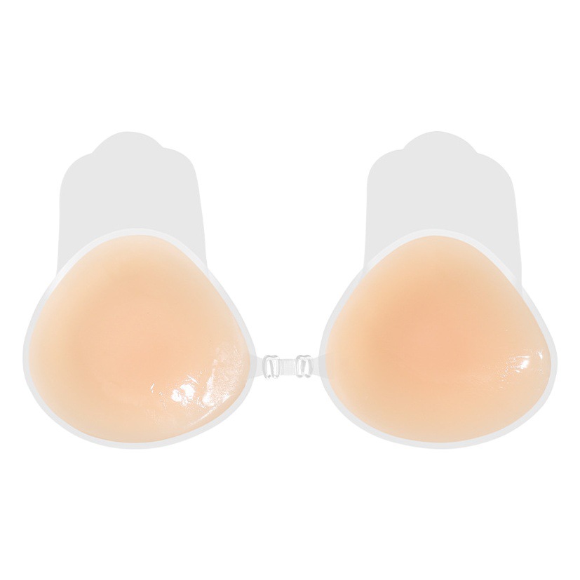 Pegatinas de pecho de elevación de silicona para vestido de novia tamaño pecho empuje hacia arriba soporte superior pegatinas de pecho invisibles anti-Bump anti-flacidez pegatinas de pecho para mujeres verano