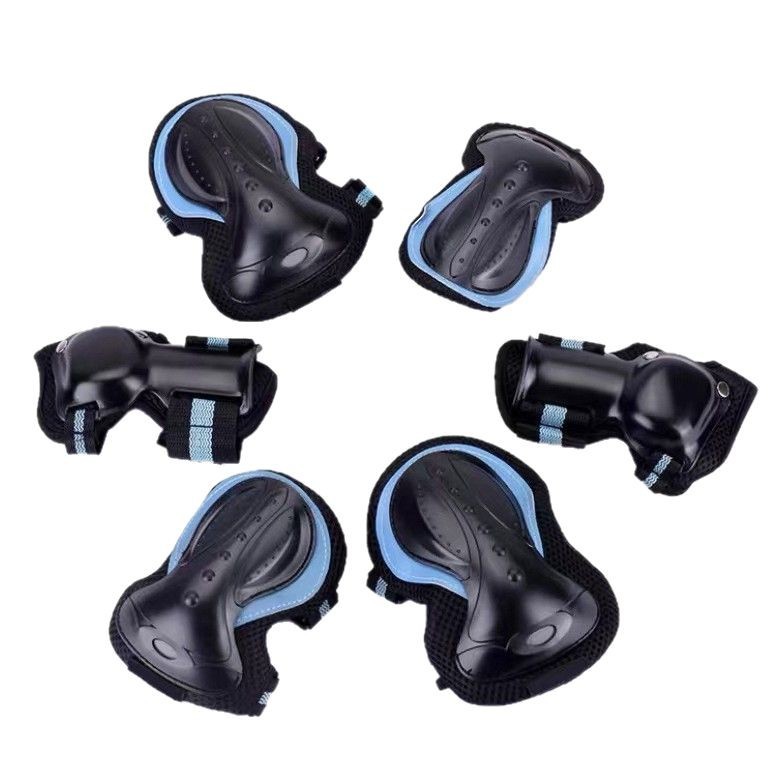 Montar el equipo de protección patinaje sobre ruedas traje de protección patinaje monopatín adulto Lu Chong zapatos de patinaje equipo de protección bicicleta rótula