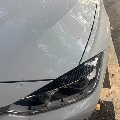 Exterior Car Sticker Modification, Lamp eyebrow