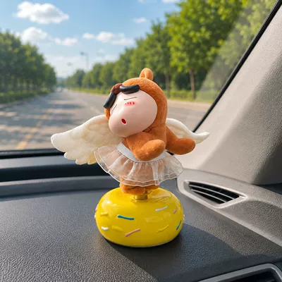 Car Dashboard Decorations, Car ornaments - little-angel-style-brown-zhuanzhuan-xiaoxin