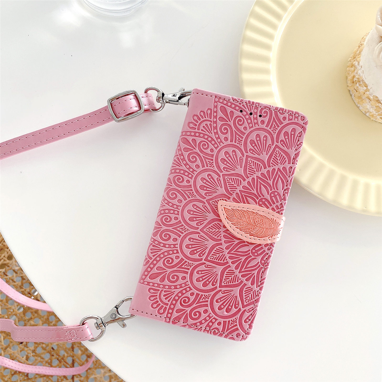 Fashion Peacock Pu Leather   Phone Accessories display picture 20