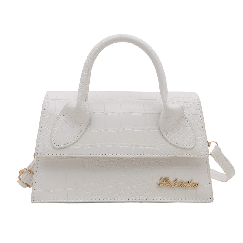Women's Small Square Shoulder Bag Elegant French Style Crossbody_voghion.com