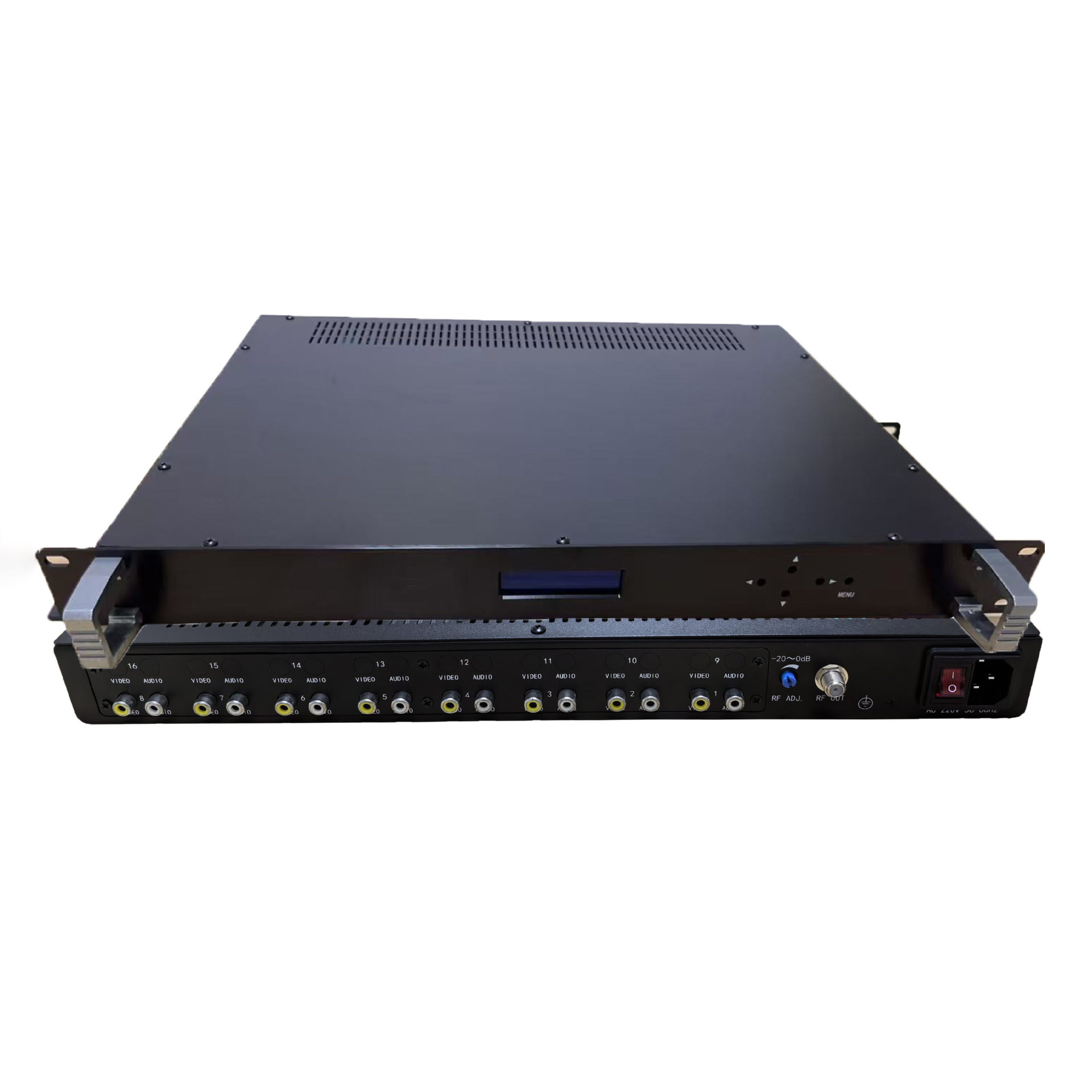 模拟调制器  8路16路捷变领频酒店CATV前端电视系统  AV转RF