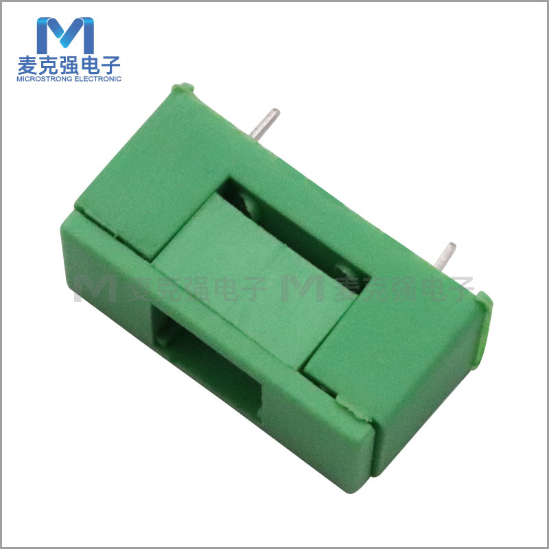 保险丝座5*20mm保险丝专用BF-012 PCB安装保险丝盒 5X20绿色保险
