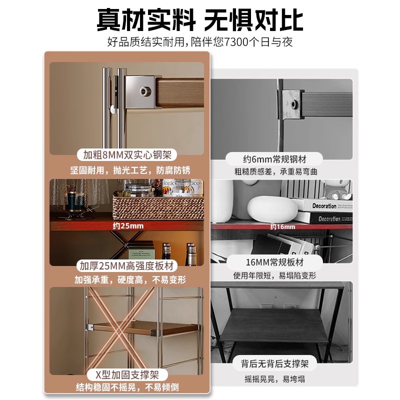 Gabinete de exhibición combinado de estante de estilo japonés de suelo de almacenamiento óptico multicapa de almacenamiento integrado contra la pared exhibición de medallas de honor