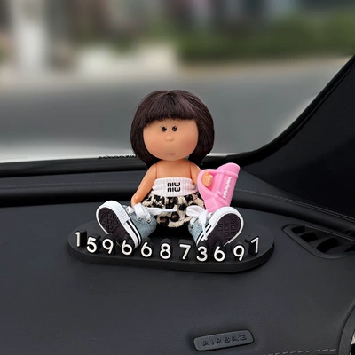phone holder, decorative item for – Nömrəli dayanma kartı - black-parking-sign-shopping-potato-girl