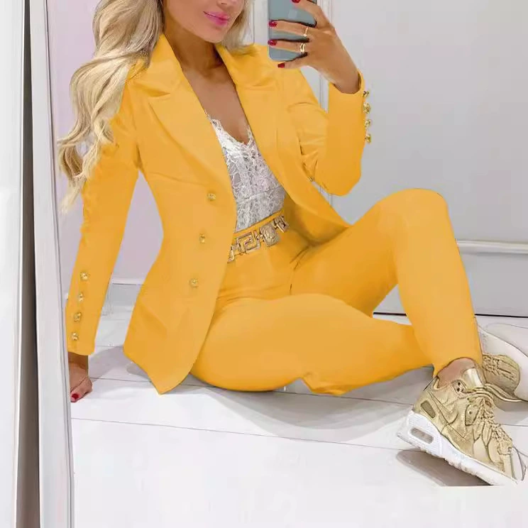 Новый повседневный модный комплект-костюм для женщин 2025wish (для независимых интернет-магазинов, таких как Amazon)