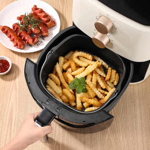 Cross-border air fryer tray square spray non-stick inner basket baking tray household baking high temperature resistant cake oven tray