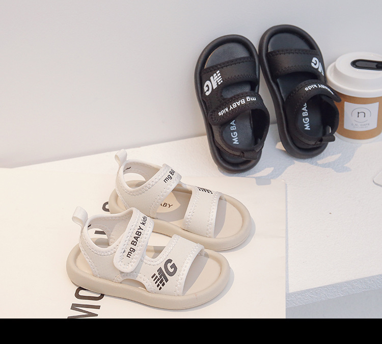 Versione coreana di sandali spessi casual, scarpe da bambino con suola morbida da spiaggia per ragazzi e ragazze, scarpe per bambini estive 2023_voghion.com