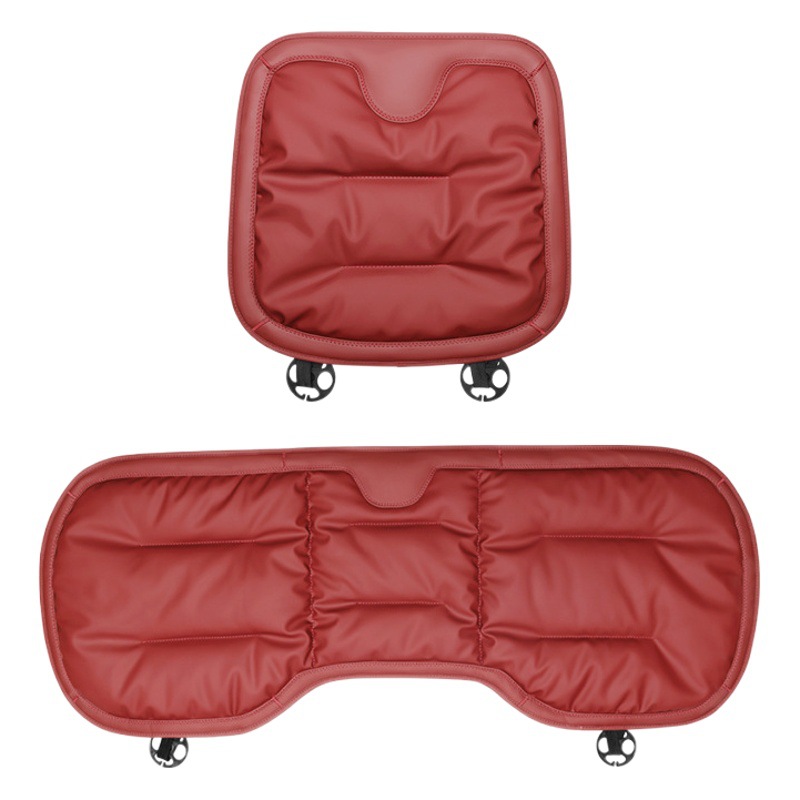 Car seat cushion anti-fouling leather winter single-piece Mercedes-Benz BMW Audi car special rear row integrated three-piece seat cushion