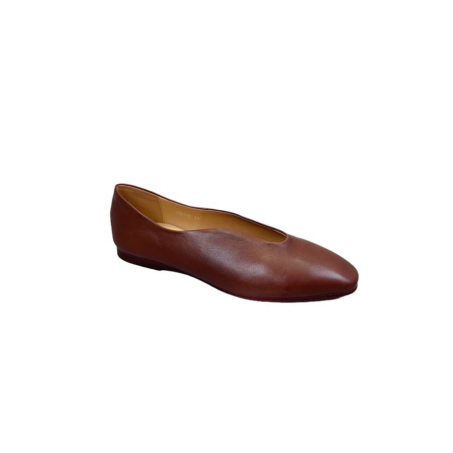 Leather summer retro fashionable shoes low-cut