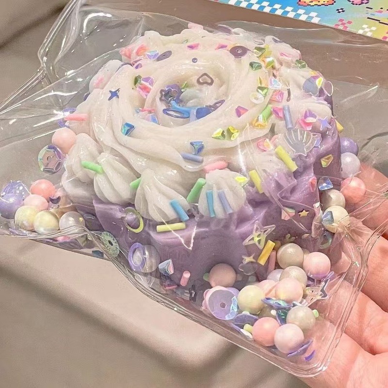 50gの大きいサイズの変色のダックのつまみの楽しみTPRの透明なつまみの遅いスプリングバックの減圧は光の変色の解凍の小さいおもちゃに会います。|undefined