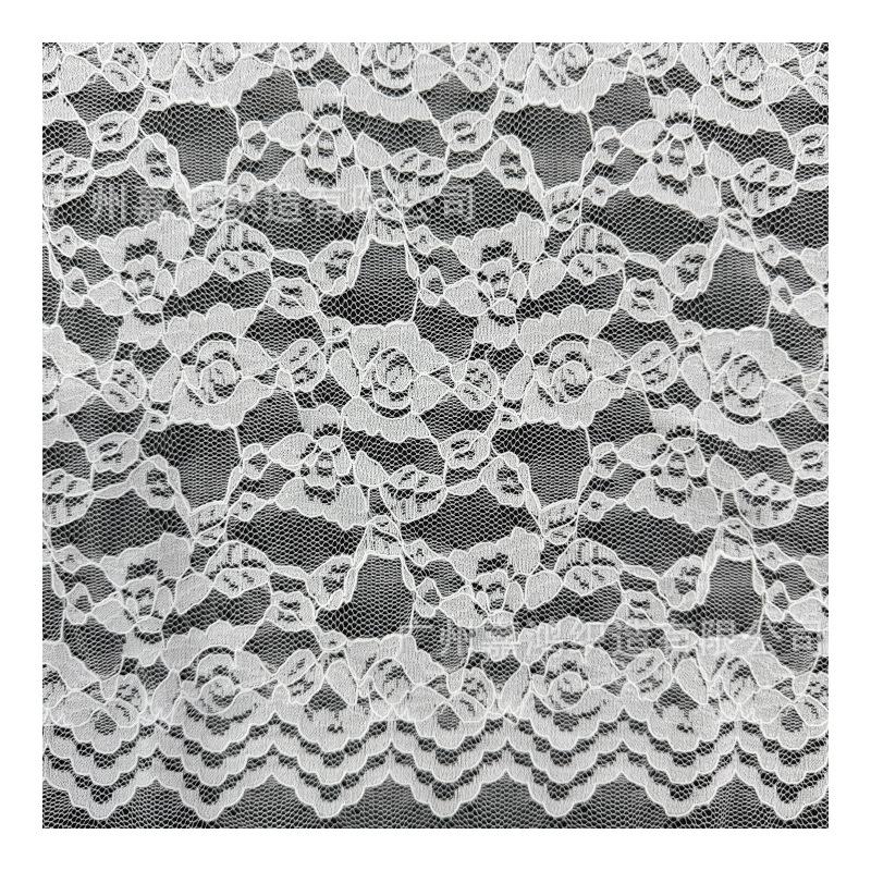 2026 explosión brocado hueco flor de tela de encaje blusa ropa interior camisa de base para hacer falda material de encaje spot